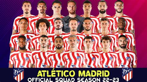 atletico madrid players 2022